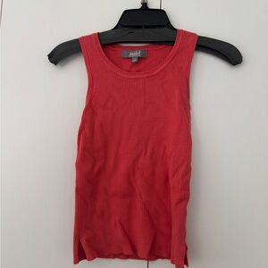 Marled Coral Tank Top